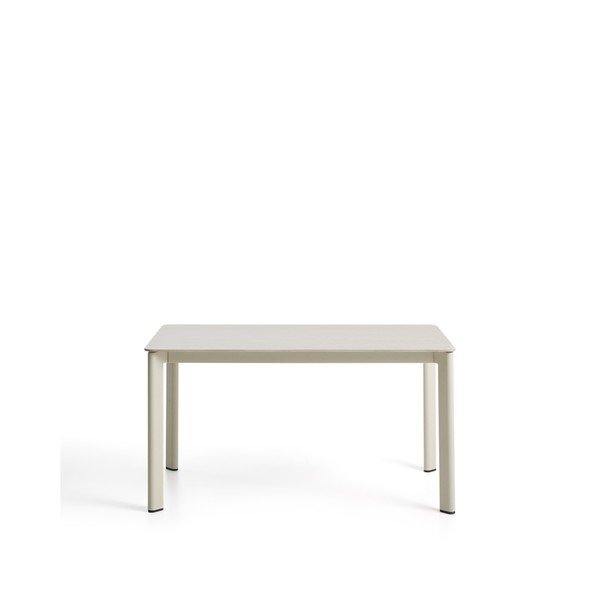 Kiviplaadiga aiasöögilaud 80x140 cm Anafi - Kave Home-image-3