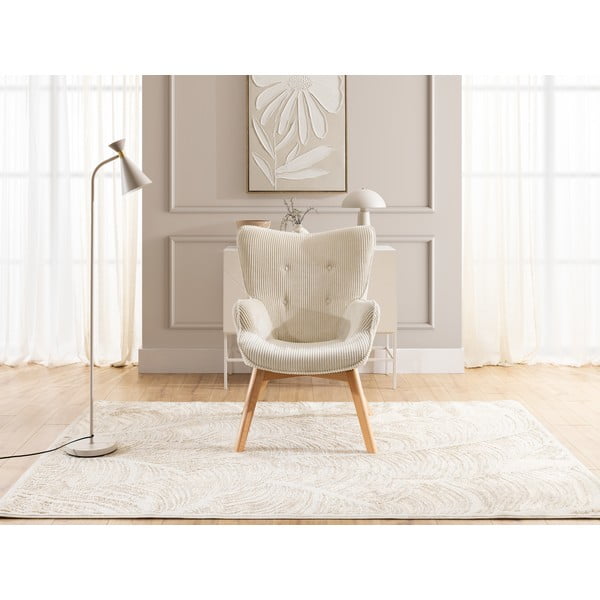 Beež velvetist tugitool Niko - Ropez-image-1