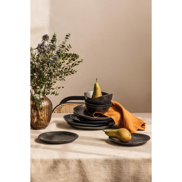 Kivikeraamikast sööginõude komplekt 18 tk Dark Moon – Bonami Selection-image-4