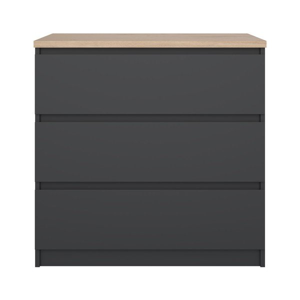 Tumehall kummut 77x76x50 cm Naia - Tvilum-image-2