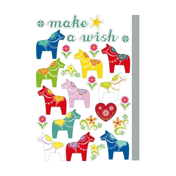 Kleebis Fanastick Väikesed värvilised hobused - Ambiance-image-2