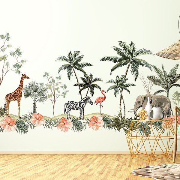 Dekoratiivsed seinakleebised Aafrika - Ambiance-image-2