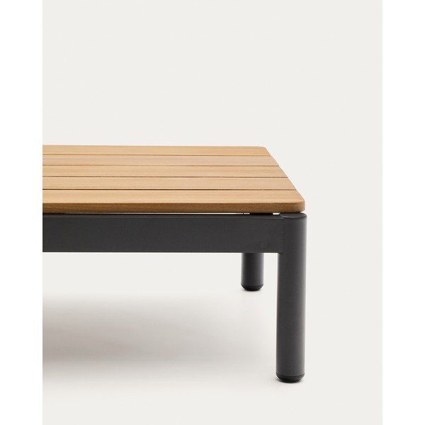 Tiikpuust aiakohvilaud 57x91 cm Sorells - Kave Home-image-4