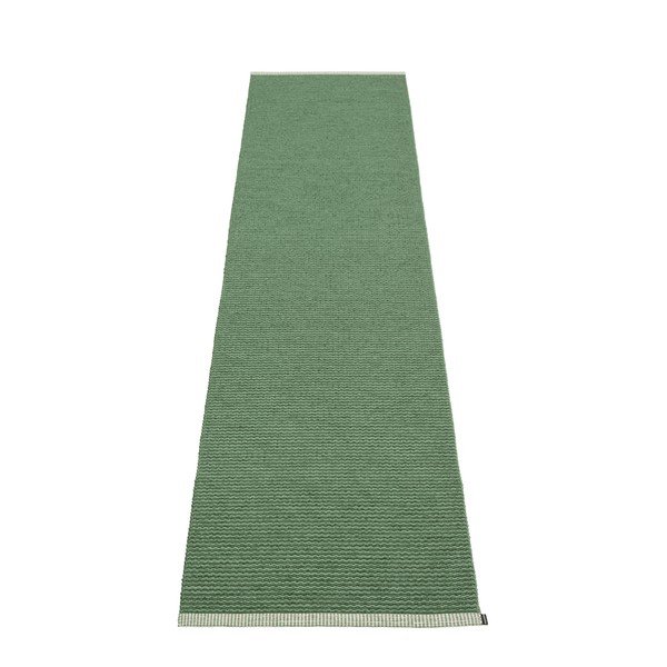Roheline sise/välisvaip 60x250 cm Mono Leaf Oregano – Pappelina