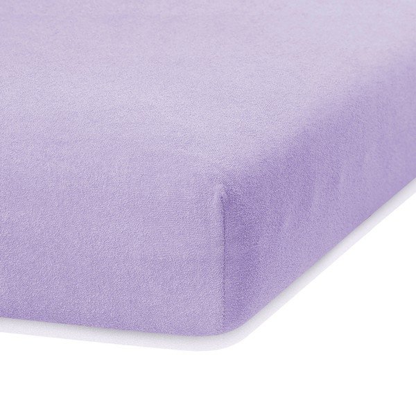 Lilla elastne lina voodipesu Siesta, 180/200 x 200 cm. Ruby - AmeliaHome-image-2