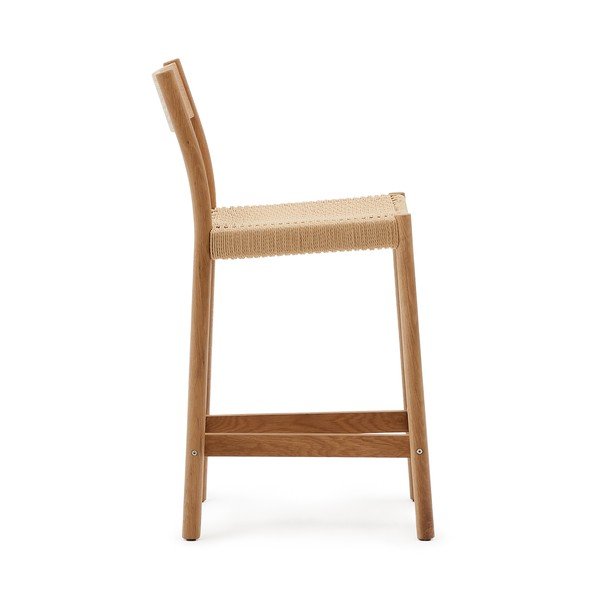 Tammepuidust baaritool (istme kõrgus 65 cm) Yalia - Kave Home-image-4