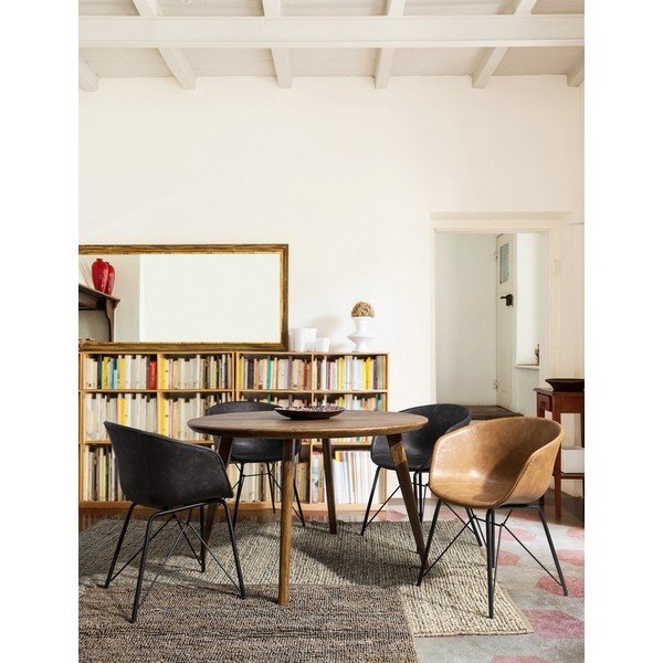 Tumehall polsterdatud söögitool Warhol - Bizzotto-image-1