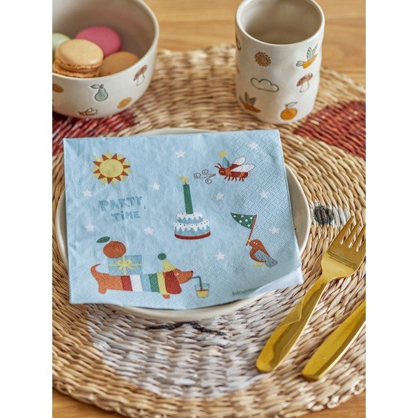 Pabersalvrätikud 20 tk komplektis Charlie - Bloomingville Mini-image-1