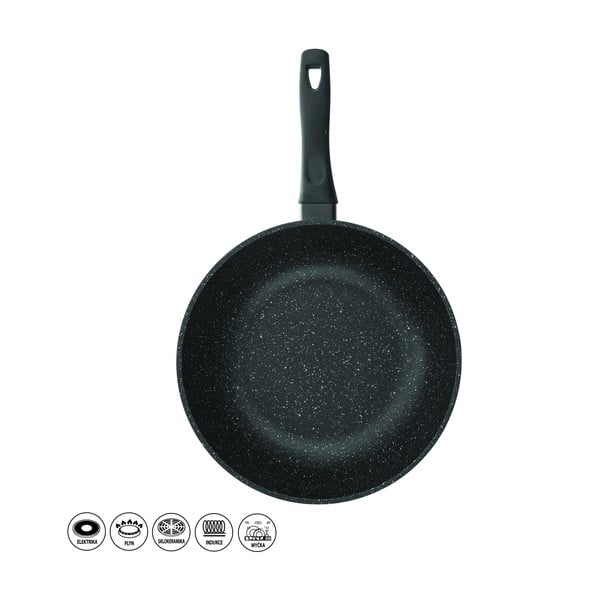 WOK-pann kleepumisvastase pinnaga Pfluon Granit Grande, ⌀ 30 cm - Orion-image-4