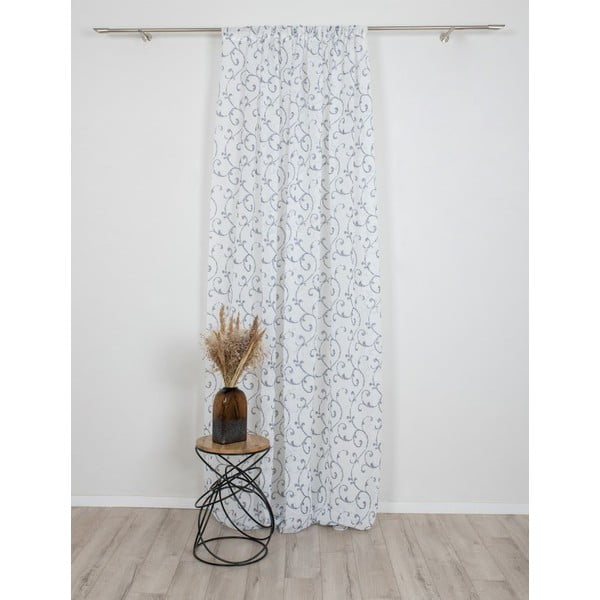 Sinine-valge kardin 300x260 cm Fiesta - Mendola Fabrics-image-2