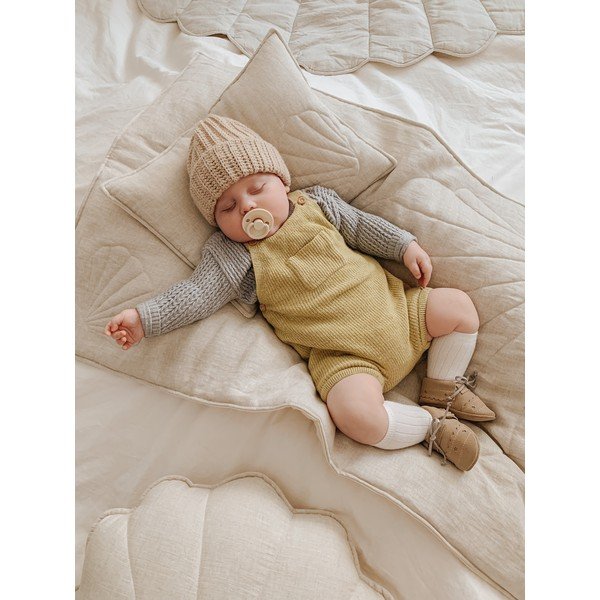 Beež linane võrevoodi komplekt Sand - Moi Mili-image-4