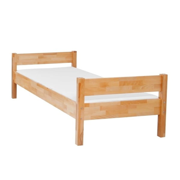 Dětská jednolůžková postel z masivního bukového dřeva Mobi furniture Mia, 200 x 90 cm