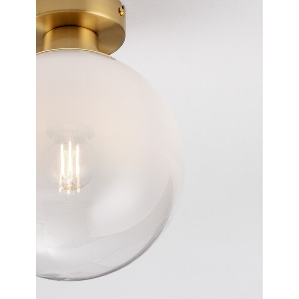 Valge/kuldne klaasist laevalgusti Vita - Nova Luce-image-1