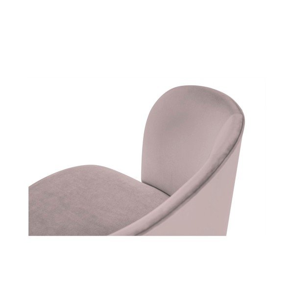Pinnase roosa söögitool sametist polstriga Aurora - Windsor & Co Sofas-image-3
