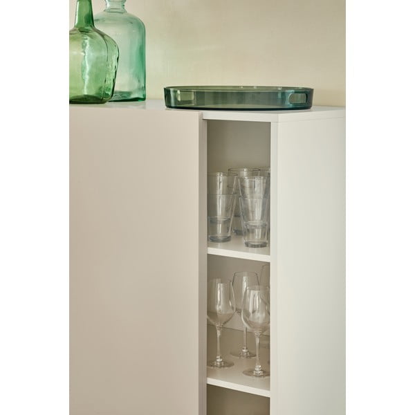 Beež/kreem kõrge lükandustega kummut 120x140 cm Nube - Teulat-image-1