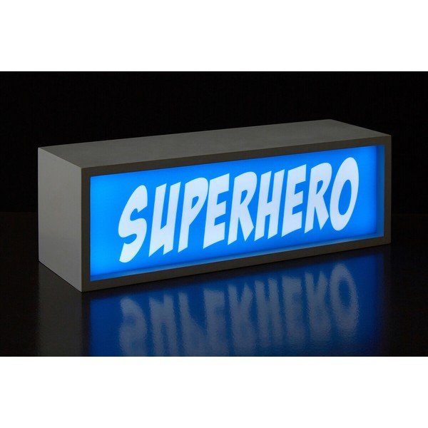 Sinise valguse kaunistused taskulampidele Superhero - Premier Housewares-image-1