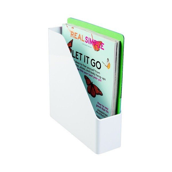 Bílý organizér na časopisy InterDesign Linus-image-2