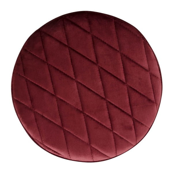Punane sametine pouf Ejby - Bonami Essentials-image-2