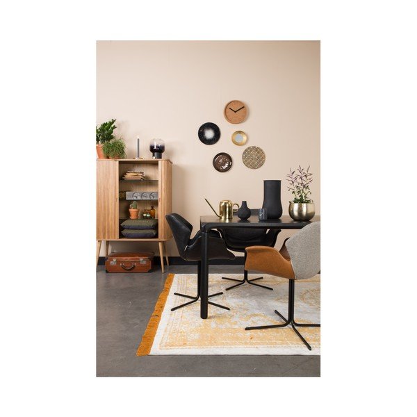 Must söögilaud, 180 x 90 cm Storm - Zuiver-image-1