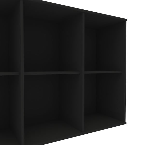 Must modulaarne riiulisüsteem 169x69 cm Mistral Kubus - Hammel Furniture-image-4