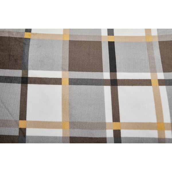 Hallikaspruun mikroplüüsist voodipesu üheinimesevoodile 140x200 cm - My House-image-4