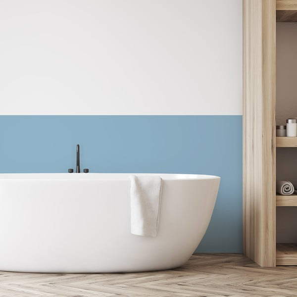 Seinakleebis 200x60 cm Sky Blue - Ambiance-image-1