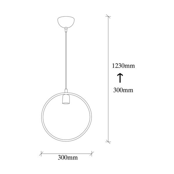 Must rippvalgusti Geonni - Opviq lights-image-4
