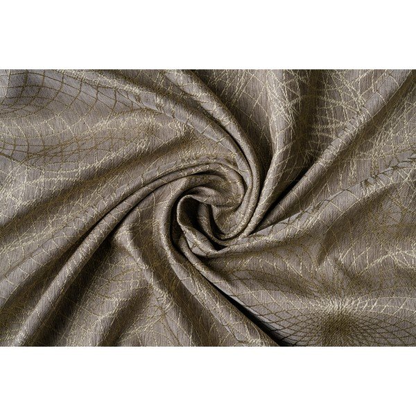 Kuldne kardin 140x160 cm Elys - Mendola Fabrics-image-1