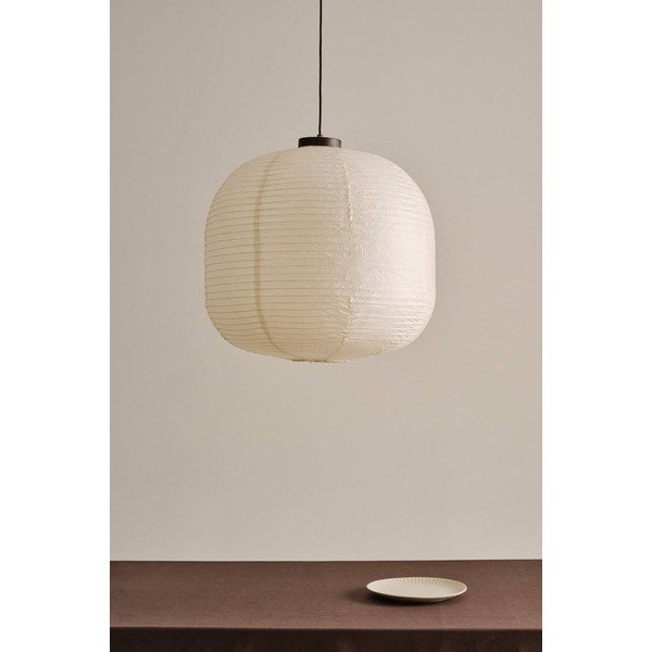 Beež paberist ripplamp ø 65 cm Selma - Jotex-image-2