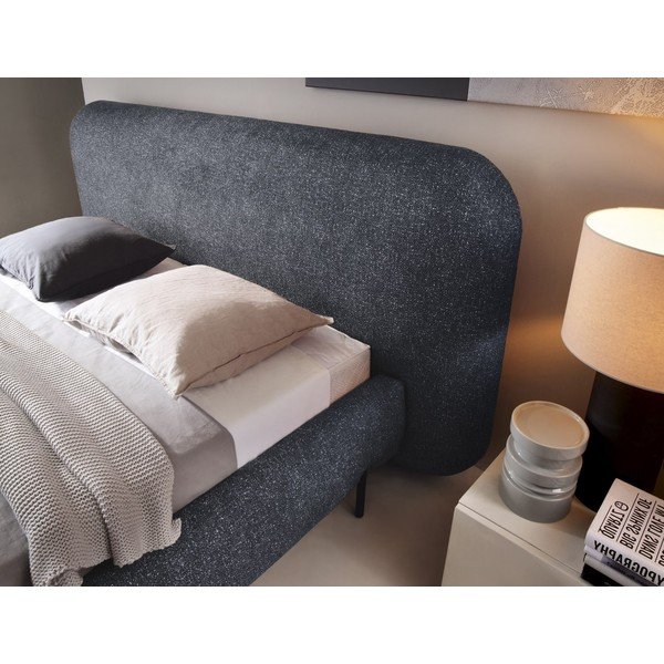 Sinine polsterdatud kaheinimesevoodi koos panipaiga ja voodipõhjaga 180x200 cm Pointt - ELTAP-image-3