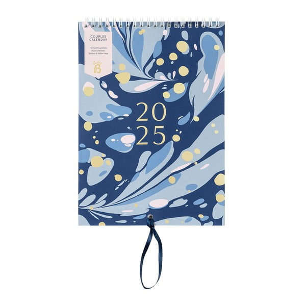 Kalender paaridele 13 lk. Navy Marble - Busy B