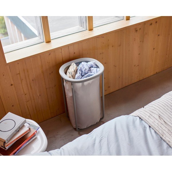 Helehall riidest pesukorv 50 l Duo - Joseph Joseph-image-1