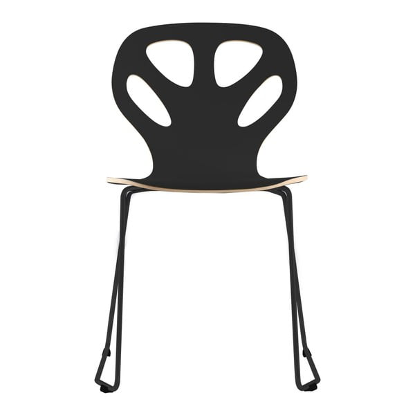 Židle Maple, černá