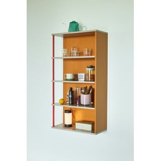 Oranž saarepuidust raamatukapp 60x109 cm Apollo - Hübsch