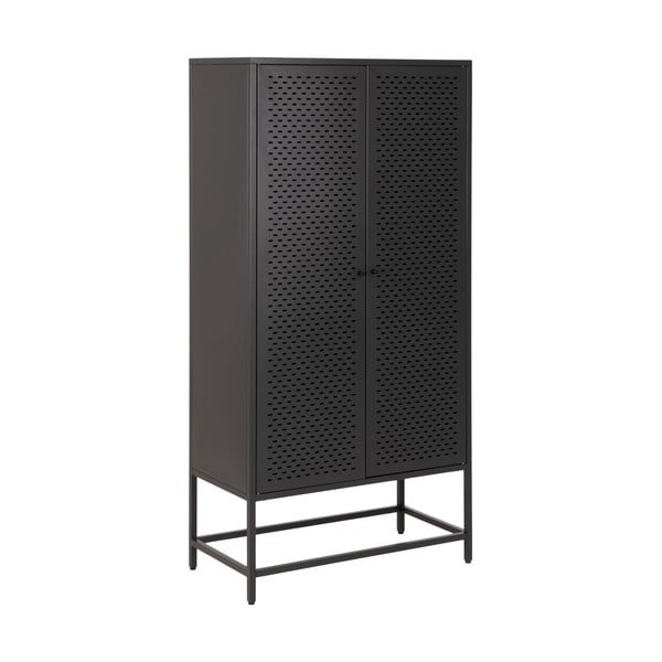 Must metallist riidekapp 80x160 cm Newcastle - Actona-image-2