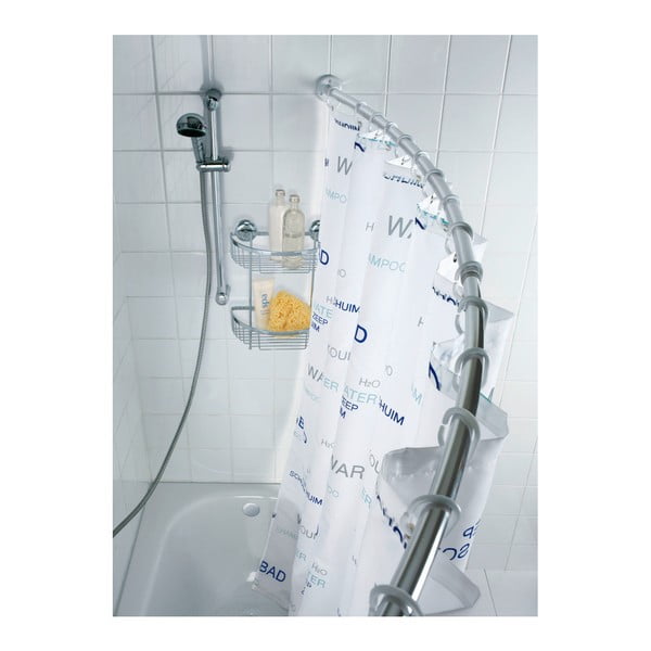 Hõbedane teleskoopiline konsool dušikardina jaoks - Wenko-image-3