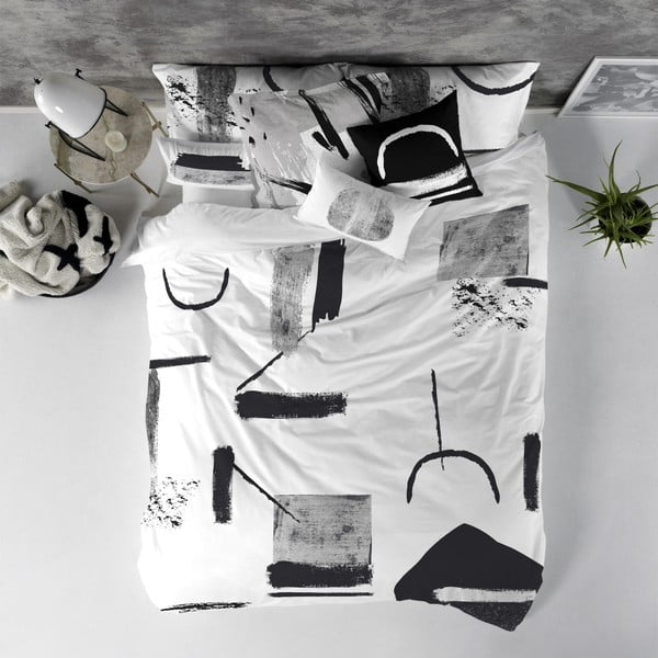 Puuvillane tekipadi Shapes, 200 x 200 cm Nordica - Blanc-image-2