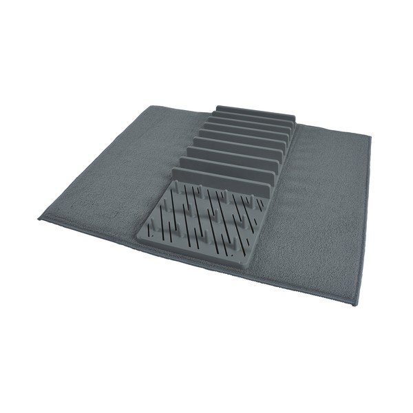 Hall plastmassist nõudekuivatusrest 50x38 cm - Homéa