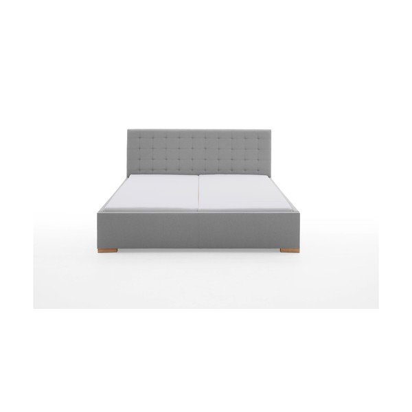 Hall polsterdatud kaheinimesevoodi 180x200 cm Malia - Meise Möbel-image-2