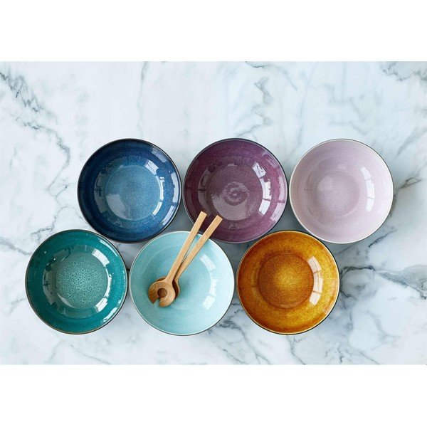 Sinihall keraamiline kauss ø 30 cm Mensa - Bitz-image-1