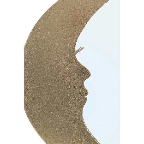 Kuldsete detailidega seinapeegel , ø 72,5 cm Moon - Mauro Ferretti-image-4