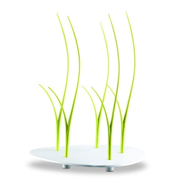 Zelená sada kulatého tácu a hůlek na jednohubky Entity-image-1