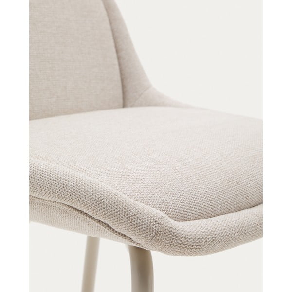Beež baaritool (istme kõrgus 65 cm) Aimin - Kave Home-image-3