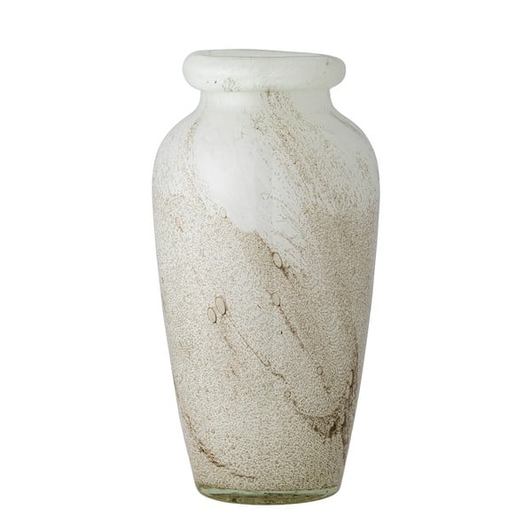 Valge klaasvaas Lenore - Bloomingville-image-2