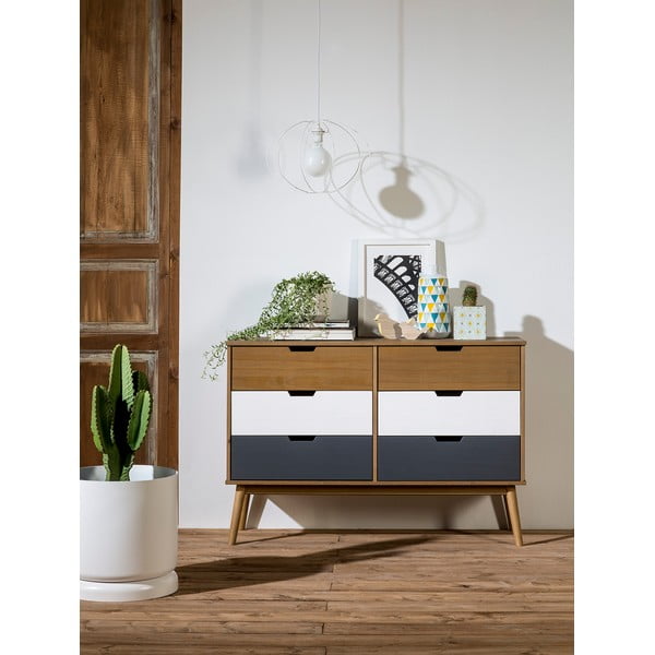 Massiivsest männipuidust sahtlikapp, laius 120 cm Cusco - Marckeric-image-1