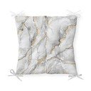 Marmori hall kuldne tooli istmepadi, 40 x 40 cm - Minimalist Cushion Covers