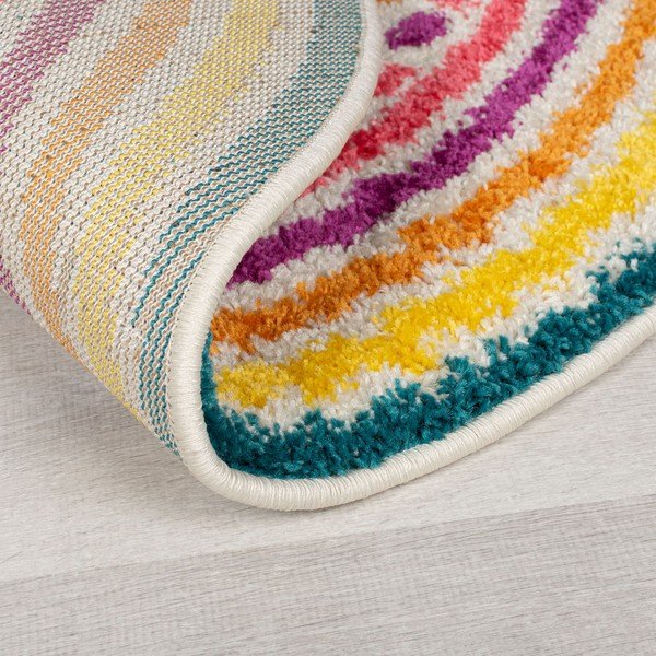 Ümmargune vaip 100x100 cm Rainbow Spot - Flair Rugs-image-2