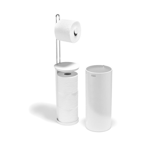 Valgest plastist tualettpaberi hoidik EasyStore - Joseph Joseph-image-3