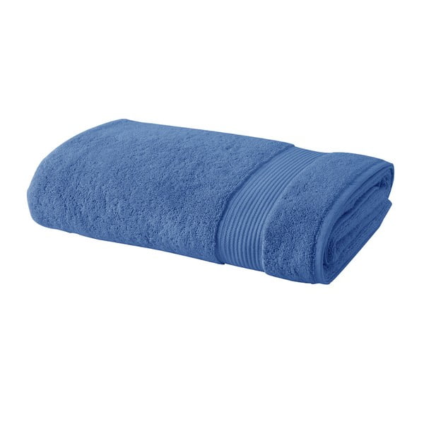 Modrý bavlněný ručník Bella Maison Basic, 50 x 90 cm