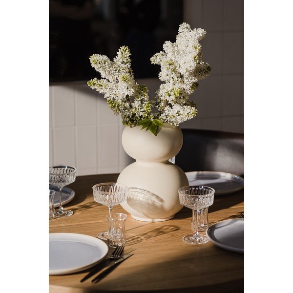 Beež keraamiline vaas (kõrgus 36 cm) Tuga - noo.ma-image-1